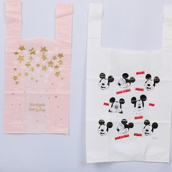 Compostable T Shirt Bags 12x25cm Backpack Pouches 100% Eco Friendly