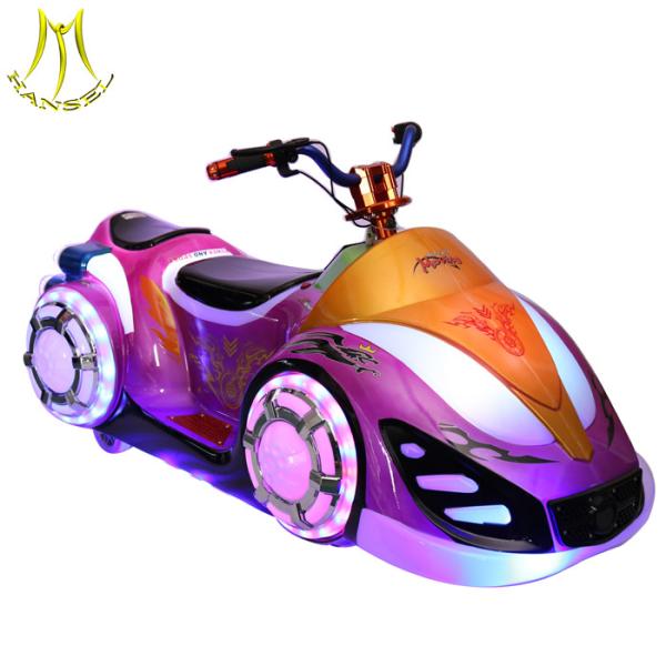 Hansel kids battery powered motorbike amusement rides 12v ride on motorbike outdoor