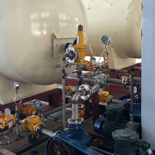 Станции установленные скидом LPG Autogas 2.5mpa, бензоколонка скида LPG 50000 литров