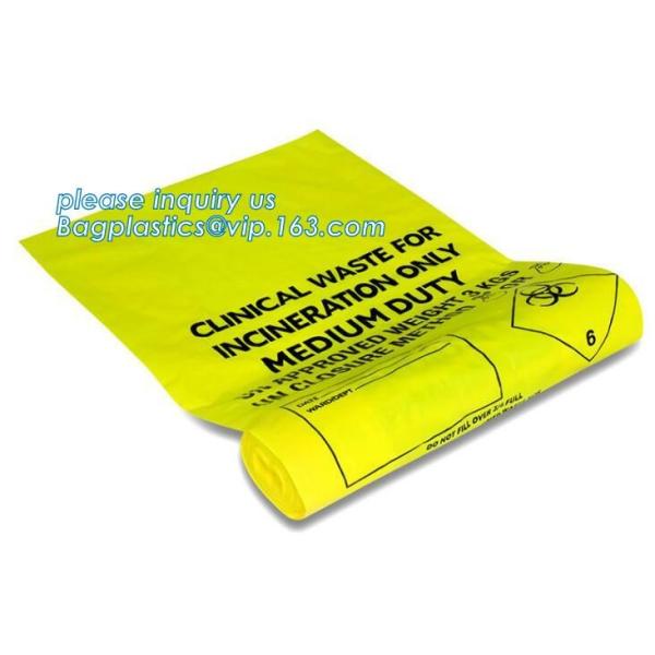 PE asbestos waste bags, Disposal Plastic Bag for Construction Waste, rubbish bag for asbestos fibers, bagplastics, bagea