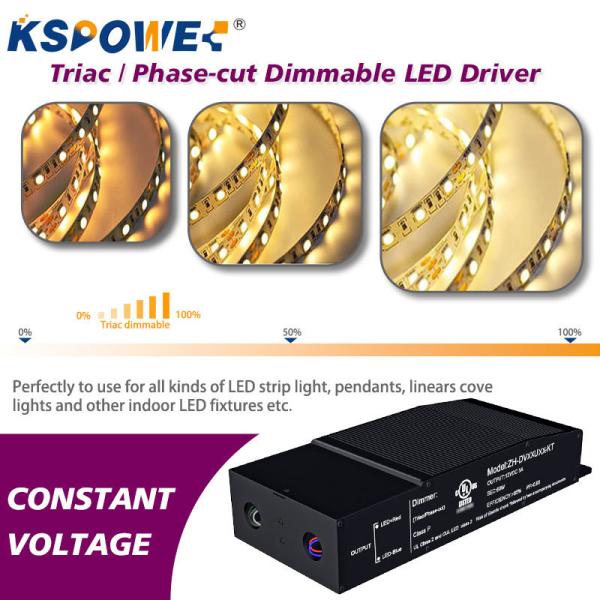 Low Voltage Triac Dimmable Driver 12/36/48V Swimming Pool 5A 10V Landscape Lighting Transformer