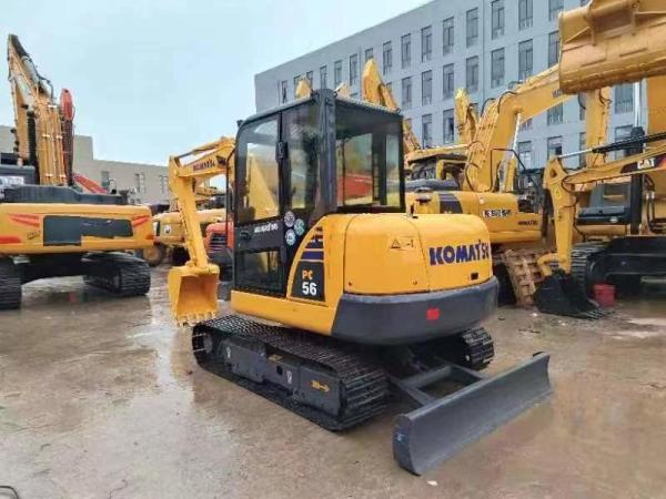 Used Crawler Excavator KOMATSU PC56 original Engine