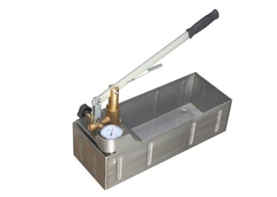 Pressure Test Pump Hand Operated With Stainless Steel Water Tank