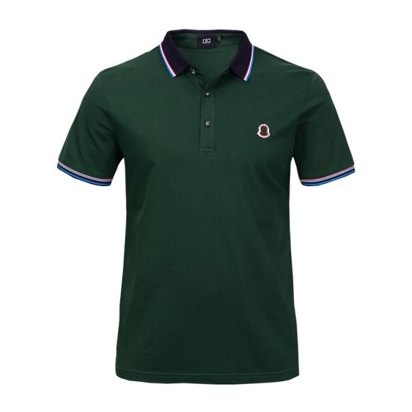 Customized Colorful Mens Polo Style Shirts / Sport Golf Shirts Popular Design