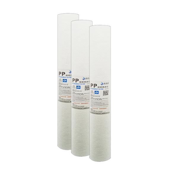 Durable Domestic QQQ-005 20 Inch pp Cotton Filter element for Seawater Desalination Industry