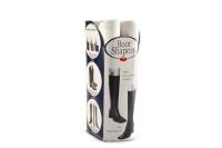 chaussures de chaussures noires de soins de chaussures Shaft support de chaussure haute à ressort support d'outil genou haute chaussure arbre insérer étendard