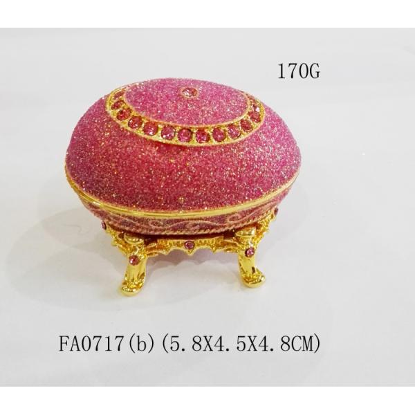 Easter egg jewelry box metal Easter egg jewelry boxes