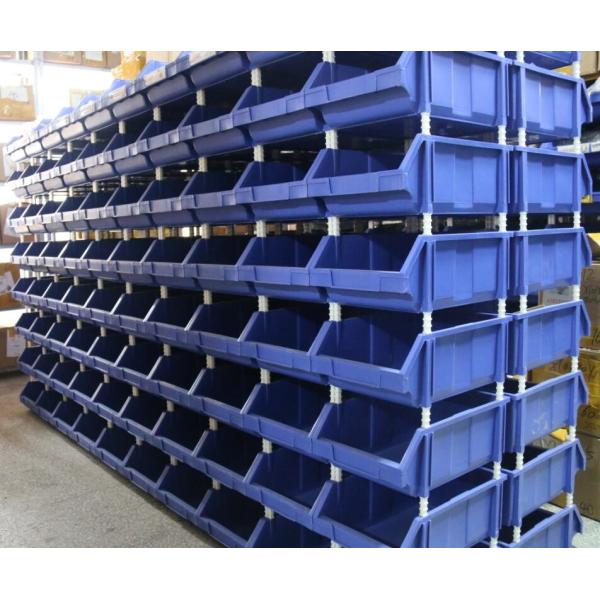 Heavy-Duty Large Rectangular Storage Box Stackable Multifunctional Eco-Friendly PP & PC Injection 10kg Load