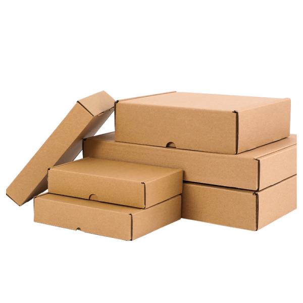 Aircraft Printed Cardboard Boxes Express Anti Pressure Personalised Packaging Boxes