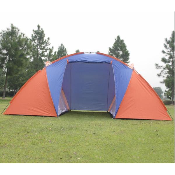 Hot Selling Two Rooms One Hall POP-Up Camping Tent with Carry Bag 4 to 6 Person Camping Tent(HT6069)