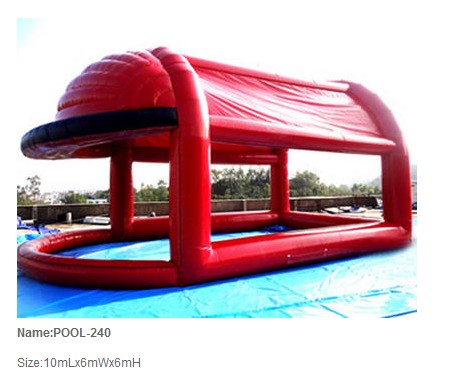 Inflatable pool / inflatable water pool / giant swimming pool with Canopy