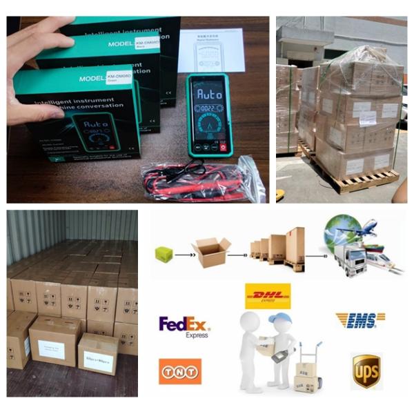 Auto Range Multifunction Multi tester Electric Smart Voltmeter Digital Multimeters for Measuring Voltage Range 6V-1000V