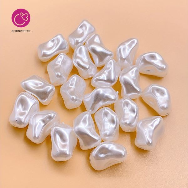 Pearl Baroque Shaped Straight Hole Single Irregular Beads Loose Imitation Pearls