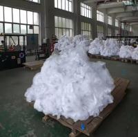 Fibre de nylon 6 blanche durable, conforme à la norme ISO9001, pour l'habillement