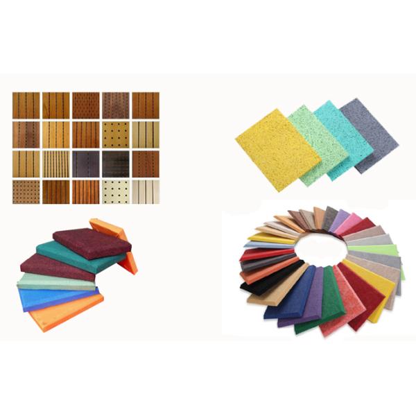 Панели ткани музыкальной комнаты огнеупорного материала акустические/доска ядровой абсорбции