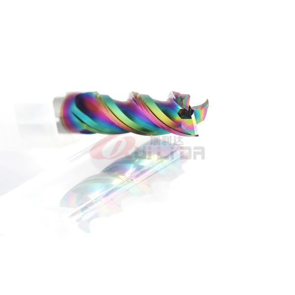 RLD Solid Carbide End Mill Dlc Coated For Aluminum Endmill 6mm 1/4
