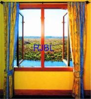 Bas U - bois solide Windows de valeur et épaisseur de profil des portes 68mm avec le matériel de ROTO