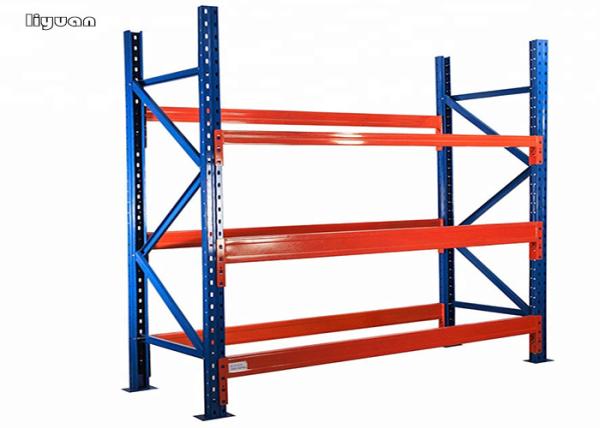 Optional Color Industrial Warehouse Shelving , Commercial Warehouse Shelving