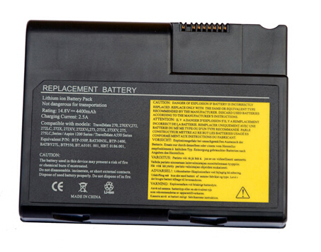 Replacement Laptop Battery for ACER 270 530 550 1200 BAT30N3L BATBY27L