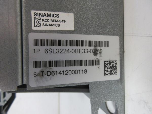 Inversor 3AC 380-480V 30KW 6SL3224-0BE33-0AA0 da frequência de SIEMENS SINAMICS G120