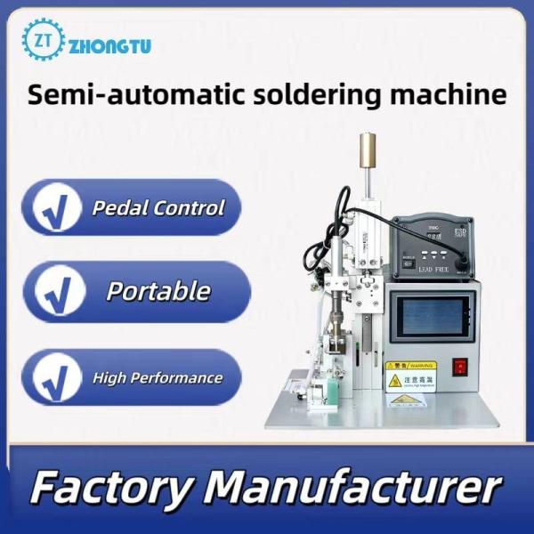 200W Multifunctional Semi Automatic Soldering Machine Foot Tin PCB LED Robot Welding Machine