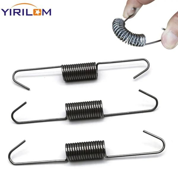 High Carbon Steel Spring Buckle Black Snap Furniture Hardware Sofa Spring Balance Hook
