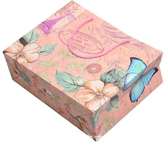 New Fashion Eiffel Tower Europe and the United States Wind Gift Bags Paper Bags Bags Bags Gift Bags Report