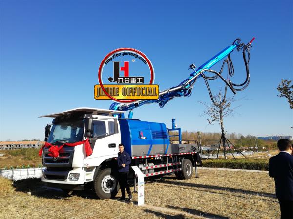 Jiuhe Brand Truck-Mounted Wet Shotcrete Truckt Machine For Sale