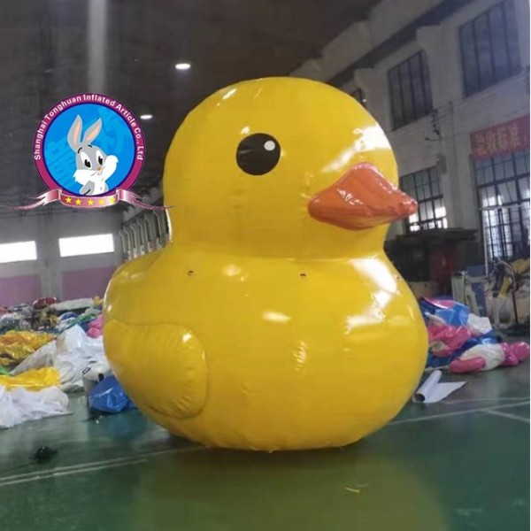 Fireproof UV Resistance PVC Custom Giant Inflatable Duck Cartoon for Events Advertising Inflatable Advertising Cartoon