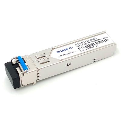SD HD 3G SDI Video SFP Transceiver BIDI LC TX1310nm RX1550nm 40km Transceiver Module MSA