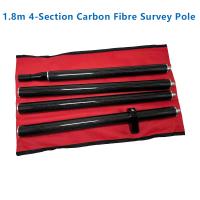 Nouveau pôle d'enquête de 1,8M 1,8M Longueur GPS PRISM POLE pôle en fibre de carbone GPS GNSS RTKSURVEYING TYPE,4 PCS Poles, 5/8x11 fil