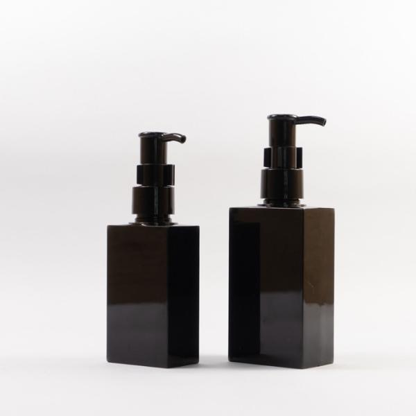 бутылка квадрата 100ml 150ml PETG плоская пластиковая для лицевой очищать