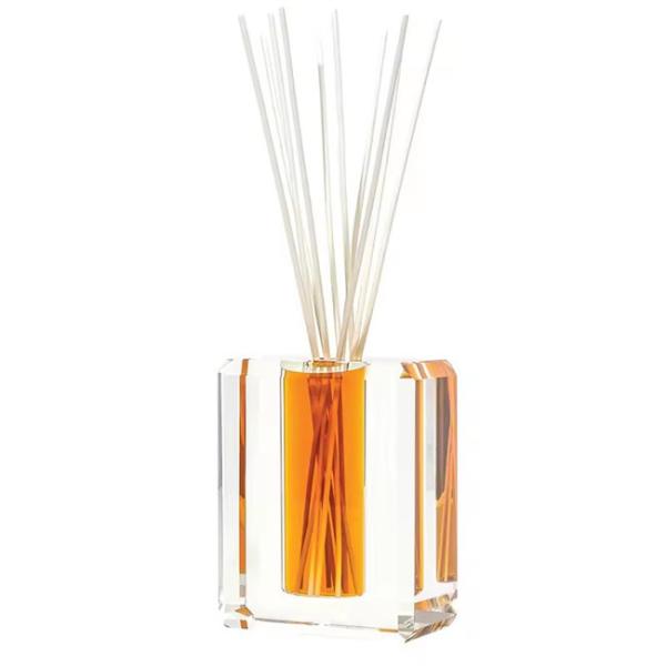 Home Decorative Aromatherapy Essential Oil Fragrance Perfume Crystal Glass Bottle Luxury Reed Diffusers