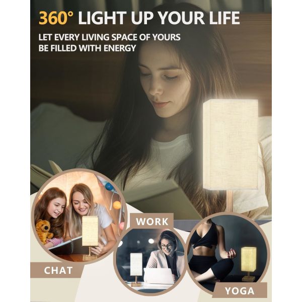 10000 Lux Dimmable Light Therapy Lamp with 2700K-6000K Color Temperature for Home and Hotel Use