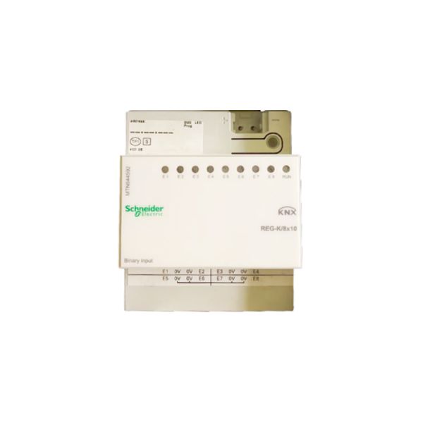 MTN644592 Schneide SpaceLogic KNX Binary Input Module REG-K 8x10 8 Channel BAS Component