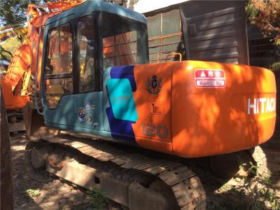 11T weight Used Crawler Excavator Hitachi EX120 A-4BG1T engine with Original Paint