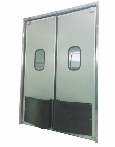 SUS304 Stainless Steel Swing Door Clean Room Customized EPDM Impact Entry Doors