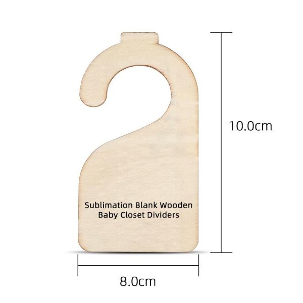 Dispositifs de séparation de placards en bois pour bébés pour l'impression par transfert thermique par sublimation