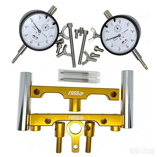 Universal CNC Machined Shockproof Indexing Plate Anti-Vibration Dial Positioning Tool for Motorcycle Modification Repair