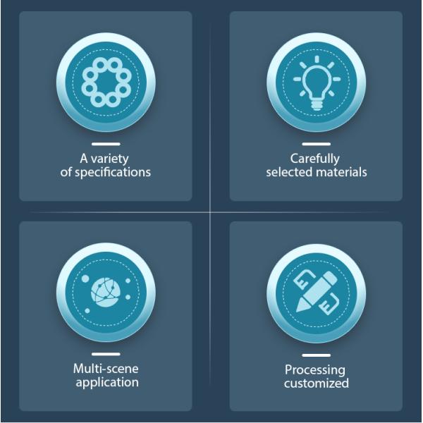 SC UPC APC PC SM Mode unique 55 mm Connecteur Adaptateur à fibre optique Connecteur rapide
