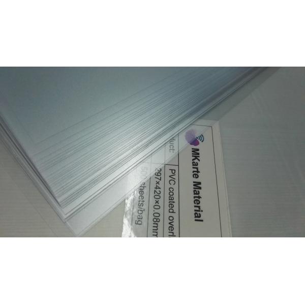 Pvc толщины 0.04-1.0mm прозрачный покрыл верхний слой
