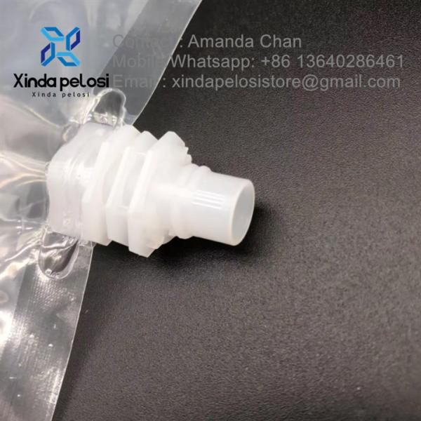 Saco de bebida líquida de plástico transparente reutilizável Saco de álcool para venda