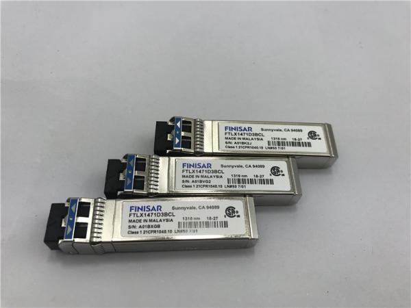 Fibre de l'émetteur-récepteur 10Km 1310nm SFP des modules 10G de Finisar FTLX1471D3BCL