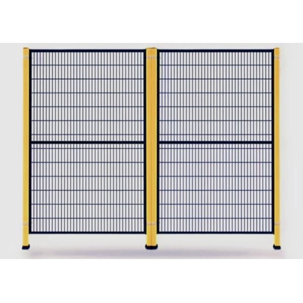 Orange Color Robot Safety Fencing For Warehousing