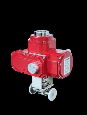 1/2in 4in WCB Stainless Steel Bidirectional Electric Explosion-Proof Diaphragm Valve for High Temperature DC24VAC110V380V220V