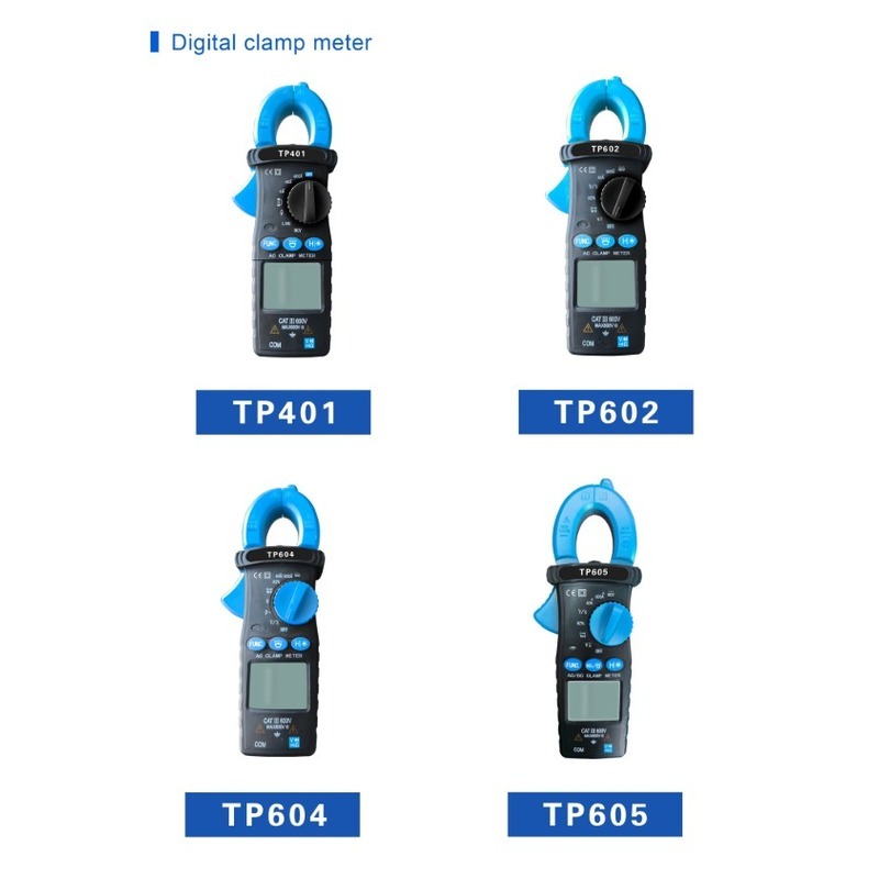IMHOO TP602 600A True RMS AC Clamp Meter with NCV and CAT III Safety for Industrial Maintenance