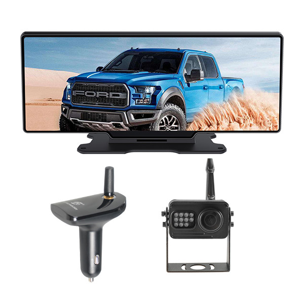 Камеры обратного 1600*600 DVR резервные рекордер автомобиля экрана касания 12 дюймов