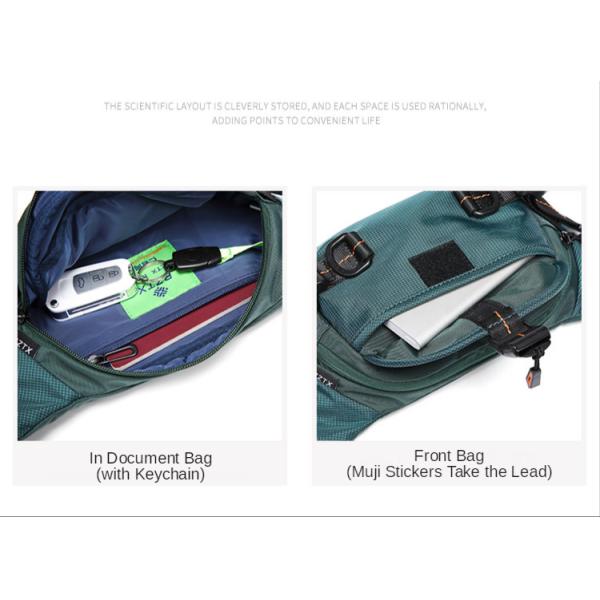 ISO9001 Mens Waist Bags Mildew Resistance Waist Pouch Waterproof