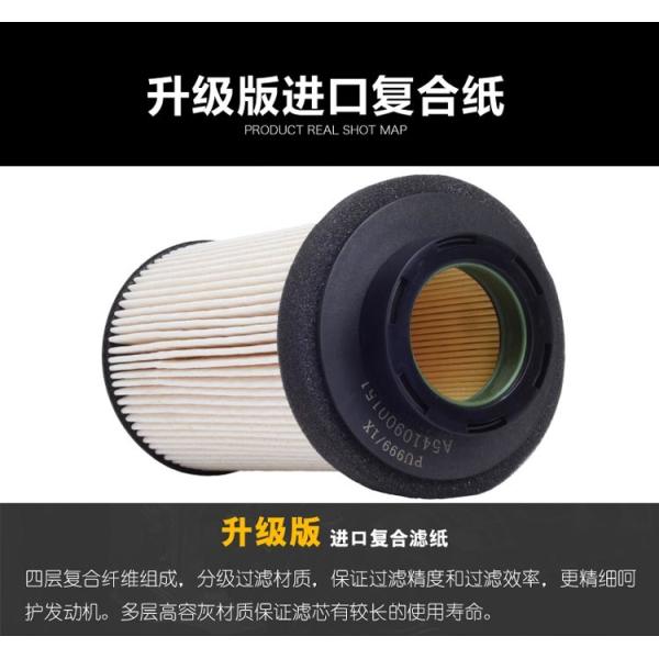 CNAS MA Excavator Fuel Filter E500KP02D36 For BENZ PUMP TRUCK