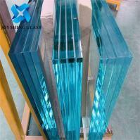 Forme plate stratifiée en verre gâchée de structure solide de preuve de balle